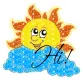 sun say hi