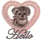 say hello dog