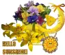 Glitter Text-Hello Sunshine!
