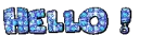 Glitter text