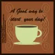 Coffee Offer Brown