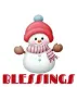 Snowman.. BLESSINGS