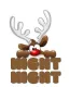 RUDOLPH SAYING "NIGHT-NIGHT"