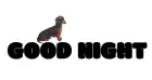 ANIMATED WEINER DOG... SAYING "GOOD NIGHT"
