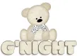 G'NIGHT (TEDDY BEAR)