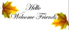 Hello Welcome Friends