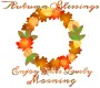 Autumn Blessing.. Enjoy This Lovely Morning