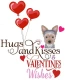 Hugs and Kisses and Valentines Wishes