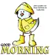 GOOD MORNING, RAIN, SEASONS, TOONS, GREETINGS