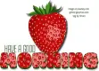 HAVE A GOOD MORNING, FRUIT, STRAWBERRY, GREETINGS