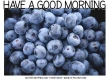 HAVE A GOOD MORNING