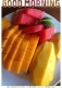 GOOD MORNING, WATERMELON, FOOD, TEXT, GREETINGS