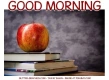 GOOD MORNING, FOOD, APPLES, GREETINGS