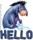 HELLO, ANIMATED, SNOWING, DISNEY, TEXT