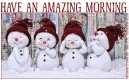 HAVE AN AMAZING MORNING