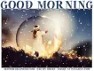GOOD MORNING, SNOW, BUBBLE, WINTER, TEXT