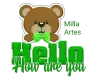 CUTE BEAR - HELLO