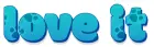 love it, TEAL, PAW PRINT, TEXT, GG RELATED