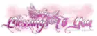 Blessings to You - pink