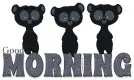GOOD MORNING, DISNEY, BEARS, TEXT