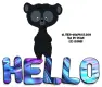 HELLO, DISNEY, BRAVE, BEARS, TEXT