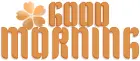 GOOD MORNING, PEACH, TROPICAL, FLOWER, TEXT