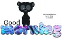 GOOD MORNING, DISNEY, BEARS, TEXT