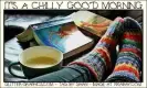 IT'S A  CHILLY GOOD MORNING 
