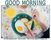 GOOD MORNING, COFFEE, BREAKFAST, TEXT