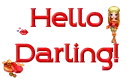 Hello Darling, doll animated