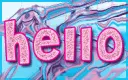 Glitter Hello