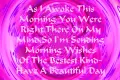 Good Morning Poem