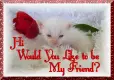 hi,would you like to be my friend?