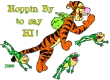 Hoppin by to say hi