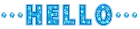 hello blue
