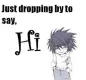 Just Droppimg by to say, hi