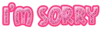 im sorry