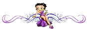 betty boop purple