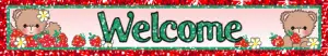 Strawberry Bears- Welcome