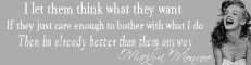 Marilyn Monroe