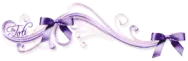 Cute PurpleBlue Bows