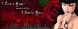 Love/hate FB cover