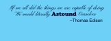 Thomas Edison Quote
