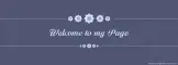 Welcome to my Page