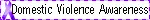 Domestic Violence Awareness