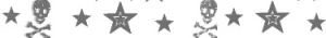 Skulls + Stars Divider