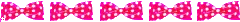 pink bow divider