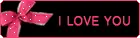 i love you